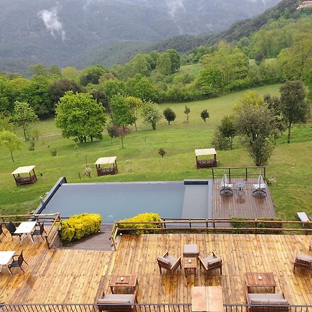 Hotel Rural & Spa Mas Prat La Vall de Bianya Buitenkant foto