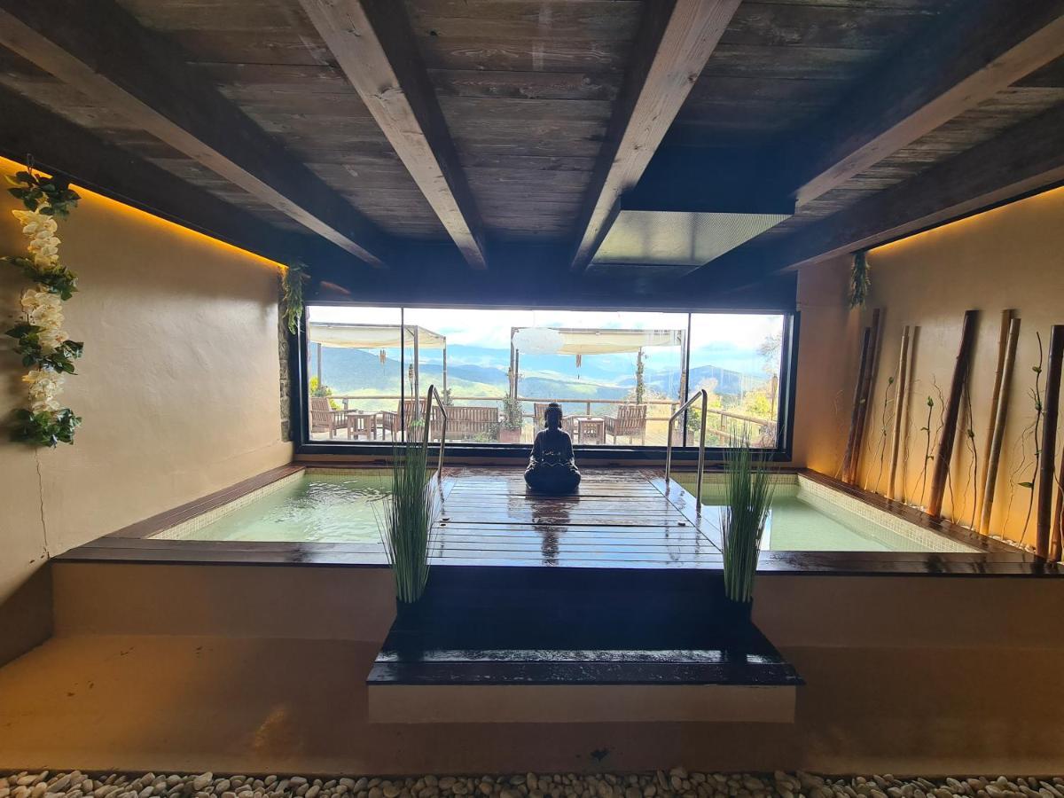 Hotel Rural & Spa Mas Prat La Vall de Bianya Buitenkant foto