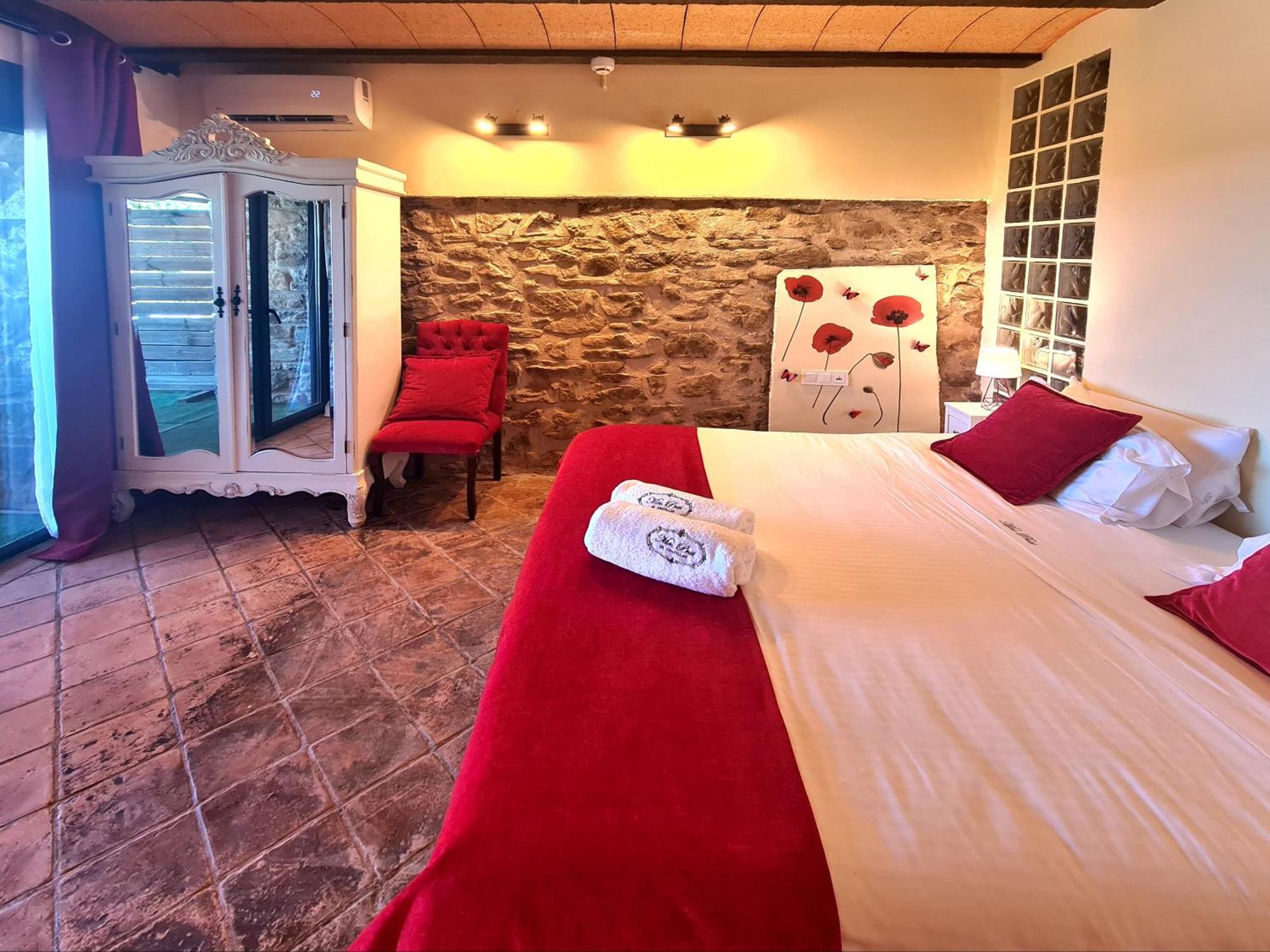 Hotel Rural & Spa Mas Prat La Vall de Bianya Kamer foto