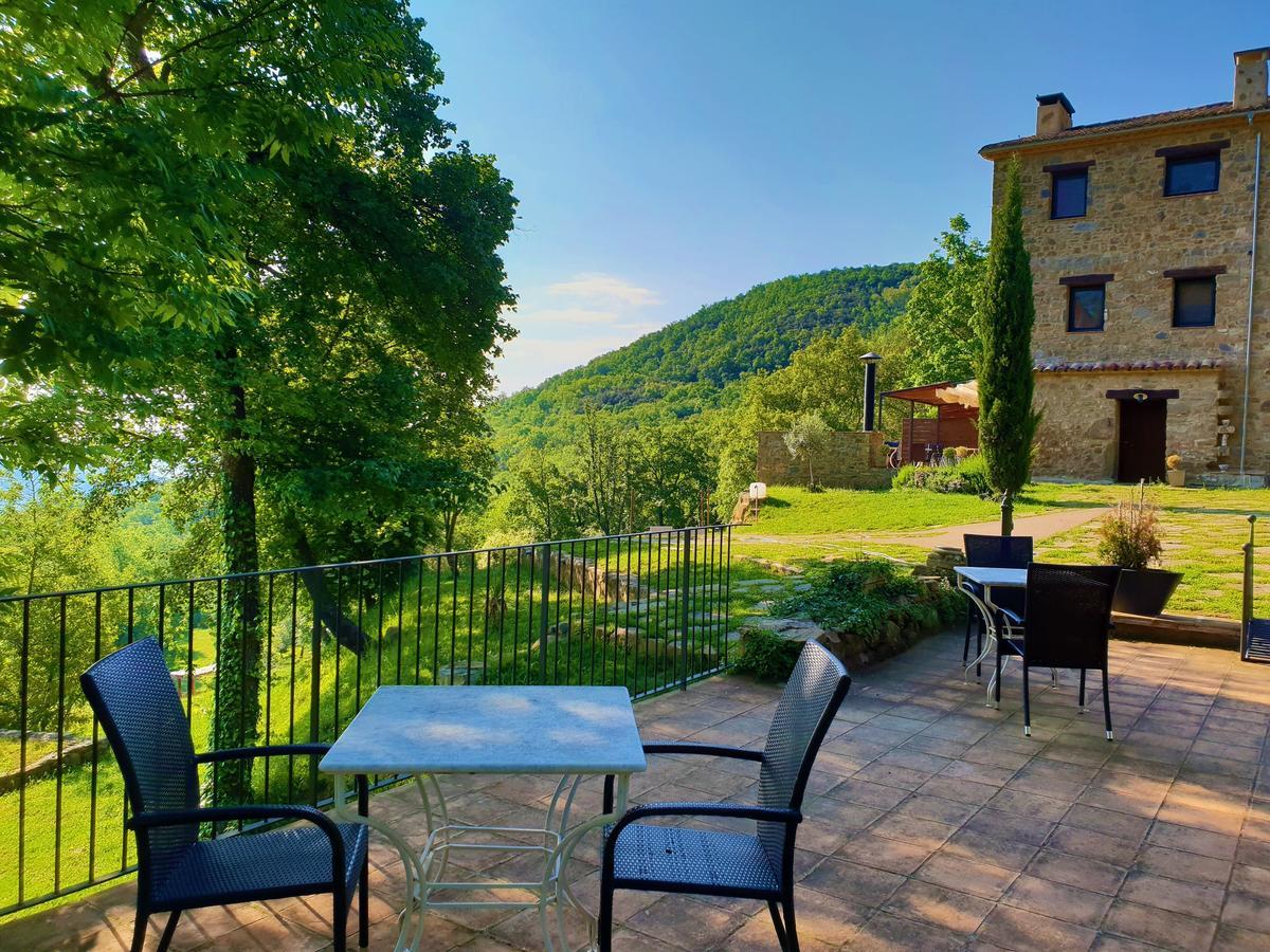 Hotel Rural & Spa Mas Prat La Vall de Bianya Buitenkant foto