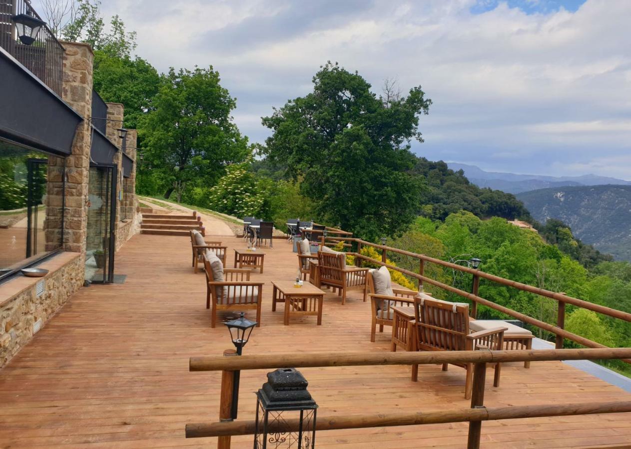 Hotel Rural & Spa Mas Prat La Vall de Bianya Buitenkant foto